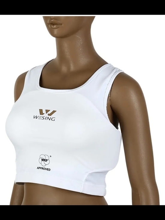 Wesing Other - Women's White Protective Sports Crop Top